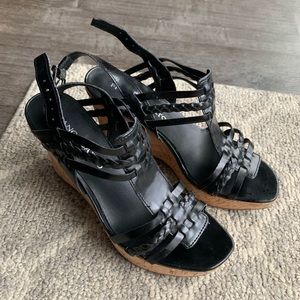 Franco Sarto wedge sandals